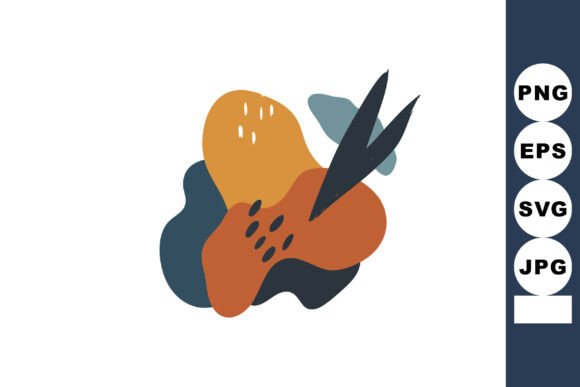 Download Abstract Organic Shapes with Earthy Tone - Organic Collection