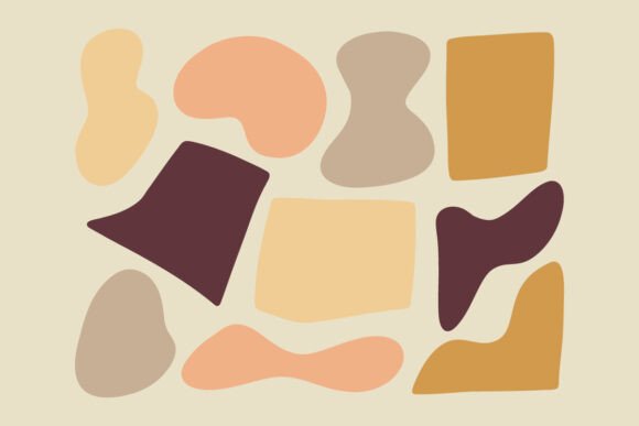 Download Earthy Abstract Organic Shape Bundle - Organic Collection