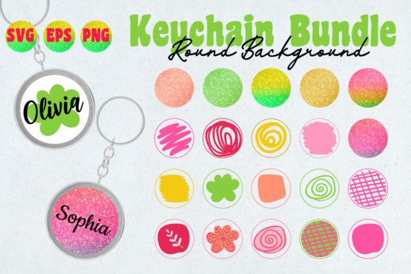 Download Keychain Bundle, Glitter Background PNG - Glitter Collection