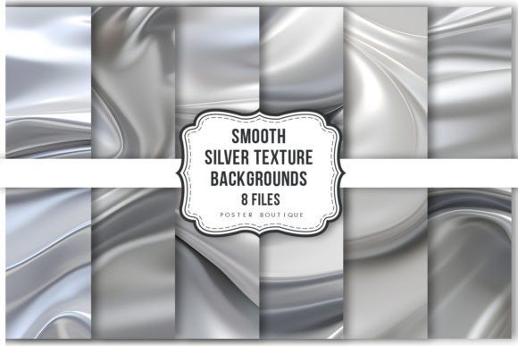 Download Smooth Silver Texture Backgrounds Pack - Smooth Collection