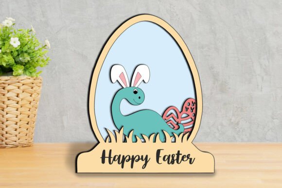Download Easter Dino Globe Home Decoration SVG - Decoration Collection