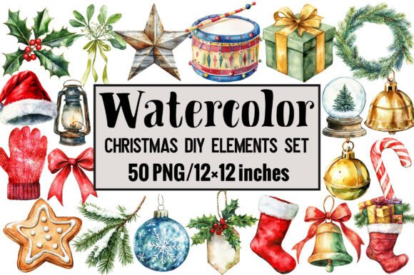Download Christmas DIY Elements Set - Elements Collection