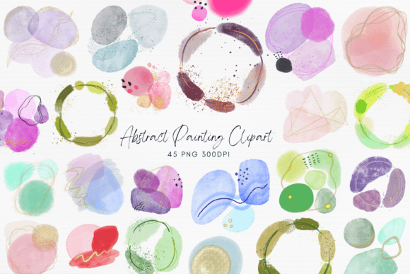 Download Abstract Painting PNG Elements - Elements Collection