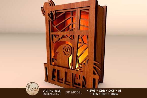 Download Halloween Light Box Home Decoration - Decoration Collection